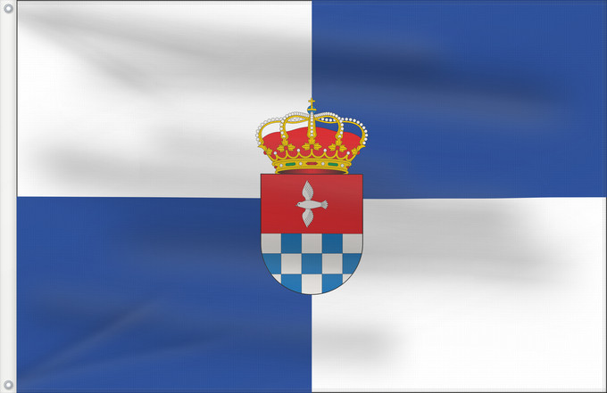 Drapeau, avec deux œillets métalliques et guindant renforcé : Palomero  Cáceres	Palomero, Cáceres, Spain	Palomero	Palomero, Cáceres, España
