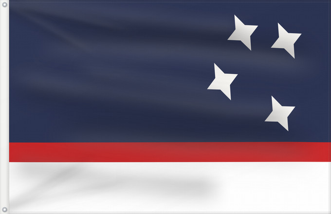 Drapeau, avec deux œillets métalliques et guindant renforcé : Patagonia Unofficial flag of w Patagonia in southern South America Patagonie (non officiel) Patagonia (no oficial) Patagonien (inoffiziell) Patagonia (non ufficiale)