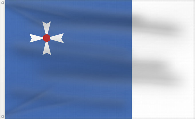 Drapeau, avec deux œillets métalliques et guindant renforcé : POL Wejherowo	City of Wejherowo  upon Appendix no
