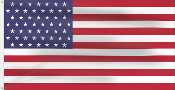 Drapeau, avec deux œillets métalliques et guindant renforcé : Possible 52-star U.S. flag ms1	Another concept for a 52-star flag for the United States of America