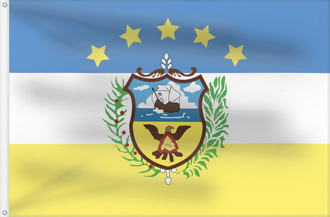 Flag, with two metal eyelets and reinforced hoist: Provincia de Colón-Panamá Colón Province Province de Colón Provincia de Colón, Panamá Provinz Colón Provincia di Colón