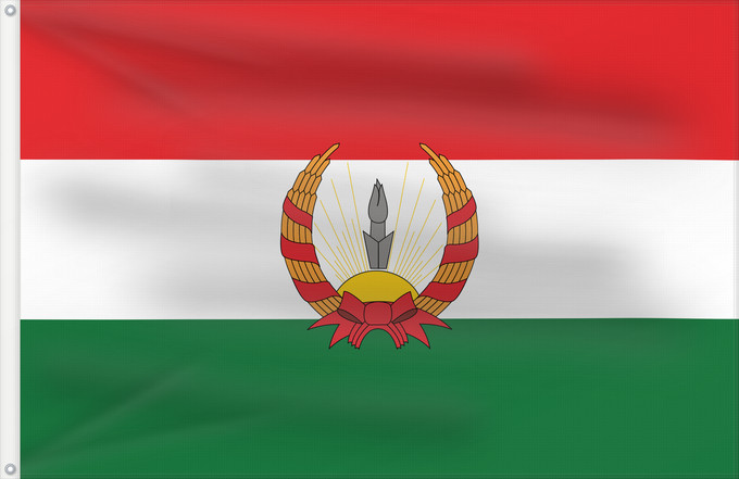 Drapeau, avec deux œillets métalliques et guindant renforcé : Republic of Mahabad	Official flag of the Republic of Mahabad	République de Mahabad	La República de Mahabad	Republik Mahabad	Repubblica di Mahabad	پرچم رسمی جمهوری مهاباد	مهاباد جمهوری رسمی پرچم