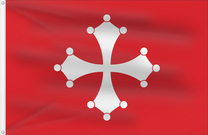 Drapeau, avec deux œillets métalliques et guindant renforcé : Republic of Pisa	République de Pise	República de Pisa	Republik Pisa	Repubblica di Pisa