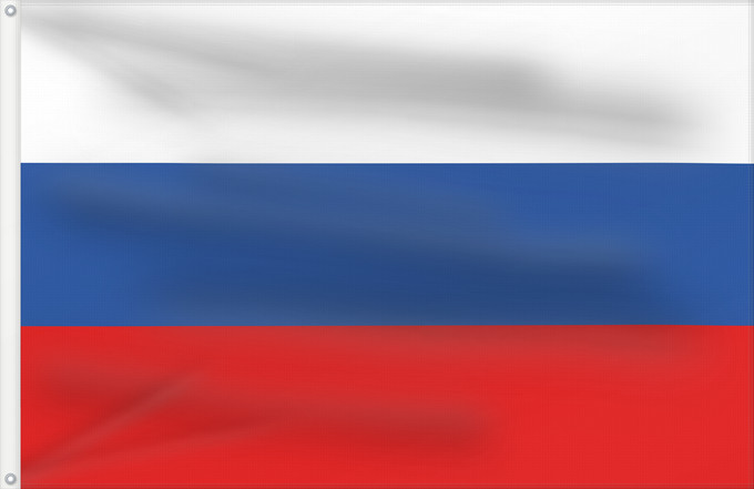 Drapeau, avec deux œillets métalliques et guindant renforcé : Russia  alternative colours	Russia (alternative colours)	Russie (couleurs alternatives)	Rusia (colores alternativos)	Russland (alternative Farben)	Russia (colori alternativi)