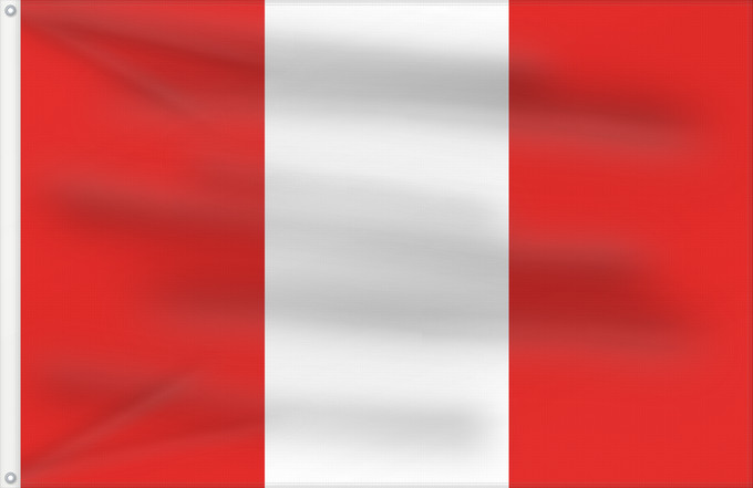 Flag, with two metal eyelets and reinforced hoist: Saint-Tropez