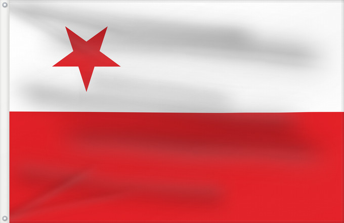Drapeau, avec deux œillets métalliques et guindant renforcé : SK Slavia Prague	SK Slavia Praga	SK Slavia Prag	SK Slavie Praha