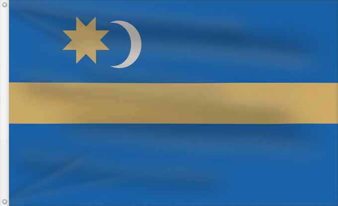 Flag, with two metal eyelets and reinforced hoist: Szekely Land Szekler Land as used by the Szekler National Council Pays Székely (Conseil National Székely) Tierra Szekler (Consejo Nacional Szekler) Szeklerland (Szekler Nationalrat) Terra dei Siculi (Consiglio Nazionale Siculo) A Székely Nemzeti Tanács á