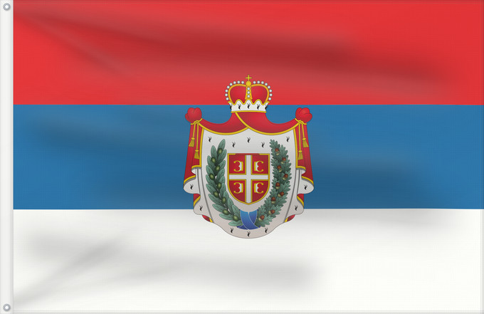 Drapeau, avec deux œillets métalliques et guindant renforcé : Tradicionalna zastava Vojvodine sa grbom	Traditional flag of Vojvodina with the coat of arms	Voïvodie (armoiries)	Voivodina (escudo de armas)	Wojwodina (Wappen)	Vojvodina (stemma)	Традиционална застава Војводине са грбом