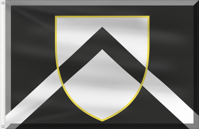 Drapeau, avec deux œillets métalliques et guindant renforcé : Udinese Calcio	Udinese football club	Squadra di calcio Udinese