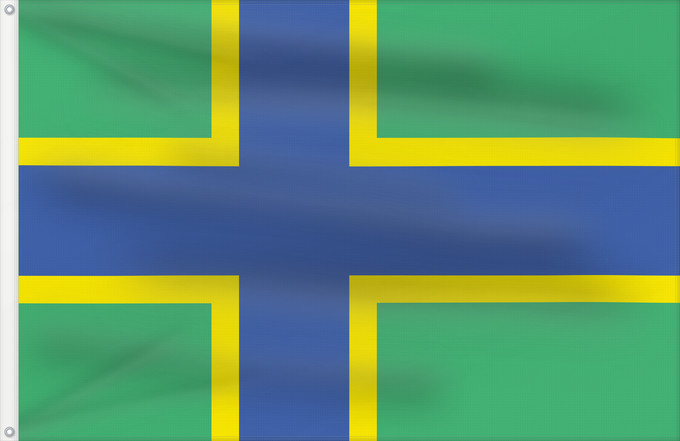 Drapeau, avec deux œillets métalliques et guindant renforcé : Vepsia	Veps people	Peuple Veps	Pueblo veps	Wepsen	Popolo Veps	Национальный флаг вепсов