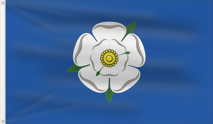 Drapeau, avec deux œillets métalliques et guindant renforcé : Yorkshire older design Yorkshire (older design) Yorkshire (ancien design) Yorkshire (diseño anterior) Yorkshire (älteres Design) Yorkshire (design precedente) Yorkshire