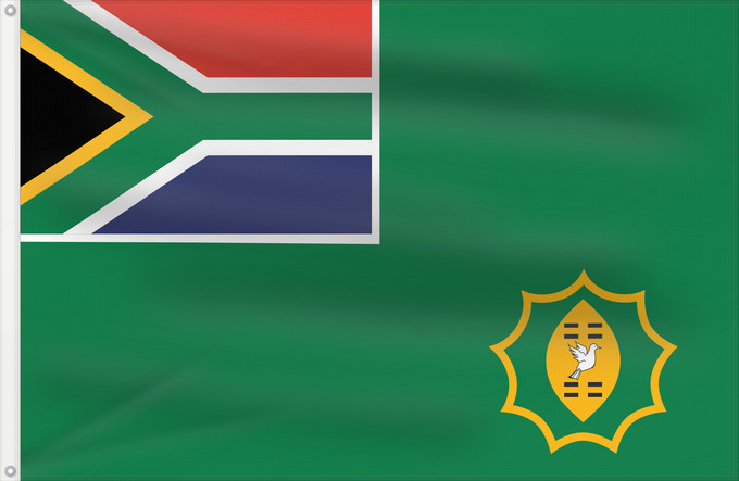 Bandera, con dos ojales metálicos y lado del asta reforzado: South African Department of Military Veterans	Département des Anciens Combattants Militaires d'Afrique du Sud	Departamento de Veteranos Militares de Sudáfrica	Südafrikanisches Ministerium für Militärveteranen	Dipartimento dei Veterani Militari del Sud Afr