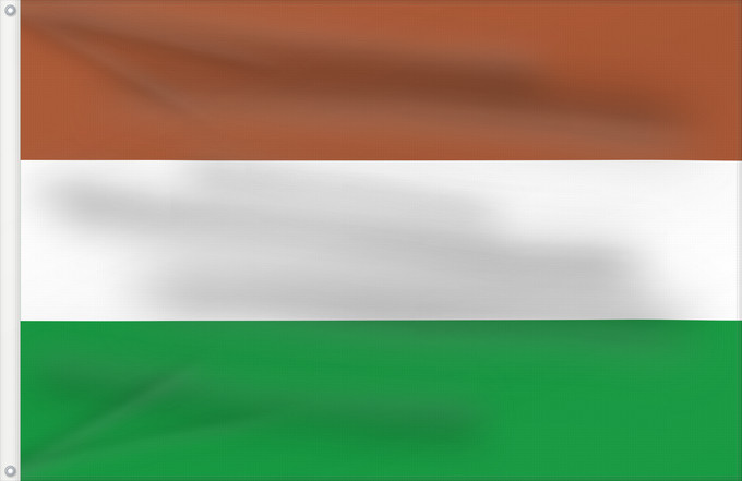 Bandera, con dos ojales metálicos y lado del asta reforzado: Transkei	Folaga ye Transkei	IFulegi laseTranskei