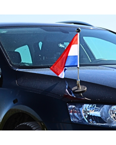  Magnetic Car Flag Pole Diplomat-1 