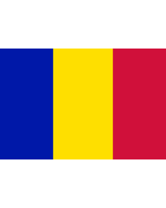 Flag: Andorra |  landscape flag | 0.24m² | 2.5sqft | 40x60cm | 1.3x2foot 