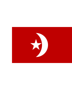 Flag: Umm al-Quwain |  landscape flag | 0.06m² | 0.65sqft | 17x34cm | 7x14inch 