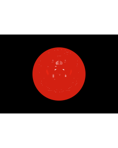 Flag: Standard of the President of Afghanistan |  landscape flag | 0.06m² | 0.65sqft | 20x30cm | 8x12in 