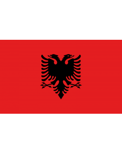 Bandera de Interior para protocolo: Albania 90x150cm