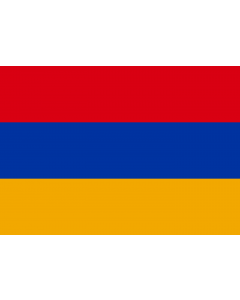 Flag: Armenia |  landscape flag | 0.7m² | 7.5sqft | 70x100cm | 2x3ft 