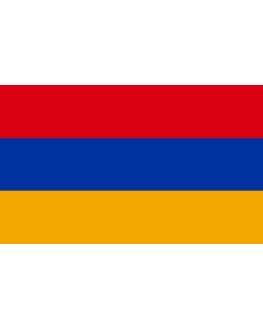 Table-Flag / Desk-Flag: Armenia 15x25cm