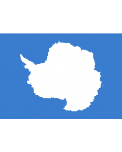 Flag: Antarctica |  landscape flag | 0.7m² | 7.5sqft | 70x100cm | 2x3ft 