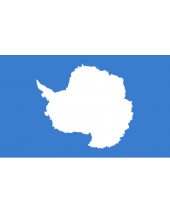 Flag: Antarctica |  landscape flag | 2.4m² | 26sqft | 120x200cm | 4x7ft 