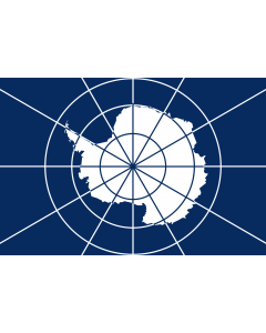 Flag: Antarctic Treaty |  landscape flag | 0.06m² | 0.65sqft | 20x30cm | 8x12in 