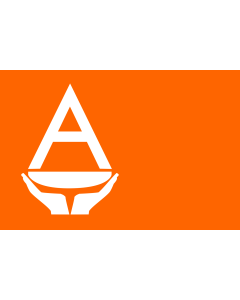 Bandera: Proposed flag of Antarctica  Whitney Smith | A flag for Antarctica |  bandera paisaje | 1.35m² | 90x150cm 