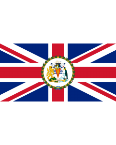 Flag: Commissioner of the British Antarctic Territory | British Antarctic Territory |  landscape flag | 1.35m² | 14.5sqft | 80x160cm | 30x60inch 