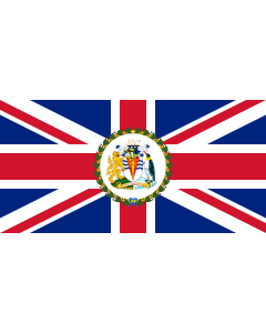 Bandera: Commissioner of the British Antarctic Territory | British Antarctic Territory |  bandera paisaje | 2.16m² | 100x200cm 