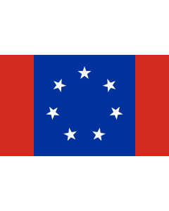 Bandera: Federated States of Antarctica | The current flag of the Federated States of Antarctica |  bandera paisaje | 1.35m² | 90x150cm 