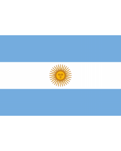 Flag: Argentina |  landscape flag | 0.24m² | 2.5sqft | 40x60cm | 1.3x2foot 