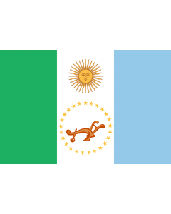 Flag: Chaco Province |  landscape flag | 0.24m² | 2.5sqft | 40x60cm | 1.3x2foot 