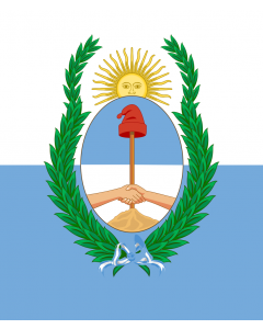 Flag: Mendoza Province |  portrait flag | 0.24m² | 2.5sqft | 50x45cm | 20x18inch 