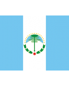 Flag: Neuquén Province |  landscape flag | 0.24m² | 2.5sqft | 45x55cm | 17x20inch 