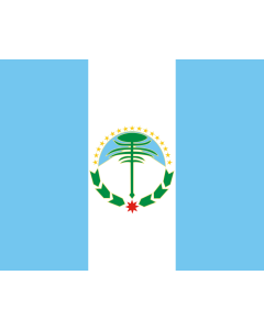 Flag: Neuquén Province |  landscape flag | 0.06m² | 0.65sqft | 22x27cm | 10x11inch 
