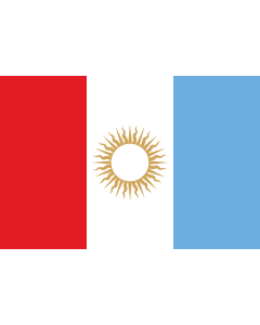 Flag: Córdoba Province |  landscape flag | 0.06m² | 0.65sqft | 20x30cm | 8x12in 