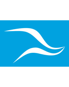 Flag: City of Neuquen in Neuquen Province, Argentina |  landscape flag | 1.35m² | 14.5sqft | 90x150cm | 3x5ft 