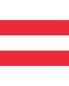 Flag: Austria |  landscape flag | 0.24m² | 2.5sqft | 40x60cm | 1.3x2foot 