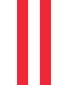 Vertical Hanging Swivel Crossbar Banner Flag: Austria |  portrait flag | 3.5m² | 38sqft | 300x120cm | 10x4ft 