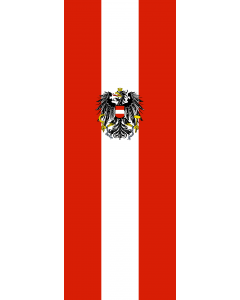 Bandiera: Austria |  bandiera ritratto | 6m² | 400x150cm 