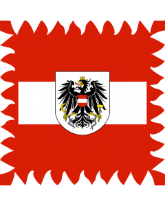 Flag: Former Flag of the President of Austria  used until 1984 |  0.06m² | 0.65sqft | 25x25cm | 10x10inch 