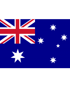 Flag: Australia |  landscape flag | 0.7m² | 7.5sqft | 70x100cm | 2x3ft 