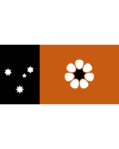 Flag: Territorio del Norte |  landscape flag | 1.35m² | 14.5sqft | 80x160cm | 30x60inch 