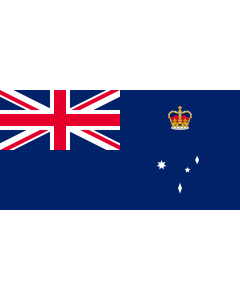 Flag: Victoria |  landscape flag | 0.06m² | 0.65sqft | 17x34cm | 7x14inch 