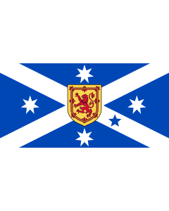 Flag: Australian Scottish-heritage | Scottish Australian |  landscape flag | 0.06m² | 0.65sqft | 17x34cm | 7x14inch 