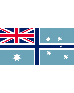Flag: Civil Air Ensign of Australia |  landscape flag | 1.35m² | 14.5sqft | 80x160cm | 30x60inch 