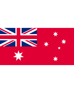 Flag: Civil ensign of Australia |  landscape flag | 2.16m² | 23sqft | 100x200cm | 40x80inch 