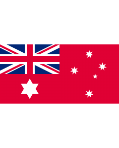 Flag: Civil ensign of Australia  1903–1908 |  landscape flag | 1.35m² | 14.5sqft | 80x160cm | 30x60inch 