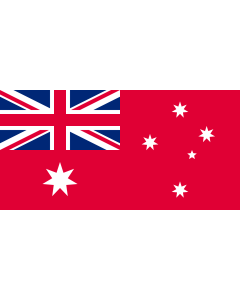 Flag: Civil ensign of Australia |  landscape flag | 2.16m² | 23sqft | 100x200cm | 40x80inch 